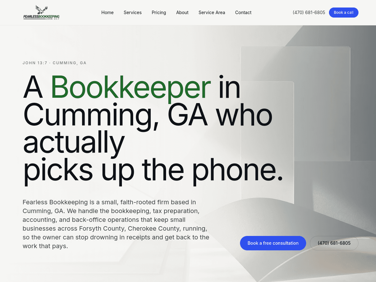 Fearless Bookkeeping